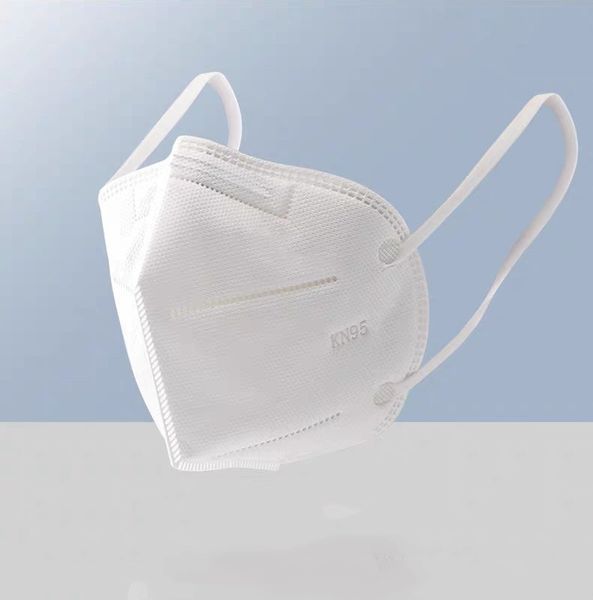 kn95 частичная респираторная маска пылевая маска без клапана выдоха для нетоксичной пыли пыльца перхоть бытовая респираторная маска