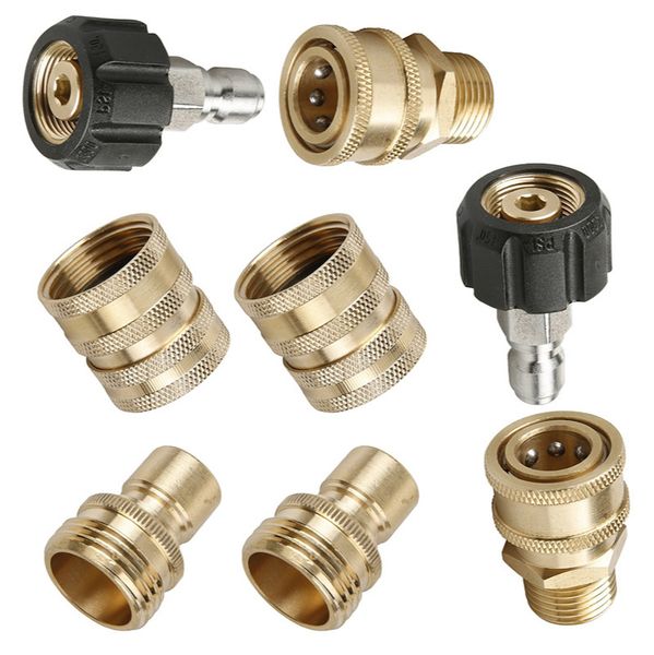 high-pressure car washing gun steel wire pipe 3/8-m22 quick plug 1/2-3/4 full copper connection set
high-pressure car washing gun steel wire pipe 3/8-m22 quick plug 1/2-3/4 full copper connection set