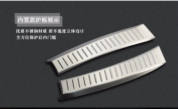 100% stainless steel inner rear bumper protector sill car accessories trunk trim for mazda cx-5 cx5 2012 2013 2014
100% stainless steel inner rear bumper protector sill car accessories trunk trim for mazda cx-5 cx5 2012 2013 2014