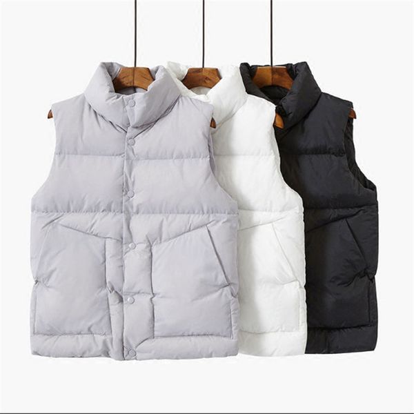 2018 autumn winter women cotton vest thicken warm waistcoat female outerwear solid color casual single breasted coat h202, Black;white
2018 autumn winter women cotton vest thicken warm waistcoat female outerwear solid color casual single breasted coat h202, Black;white