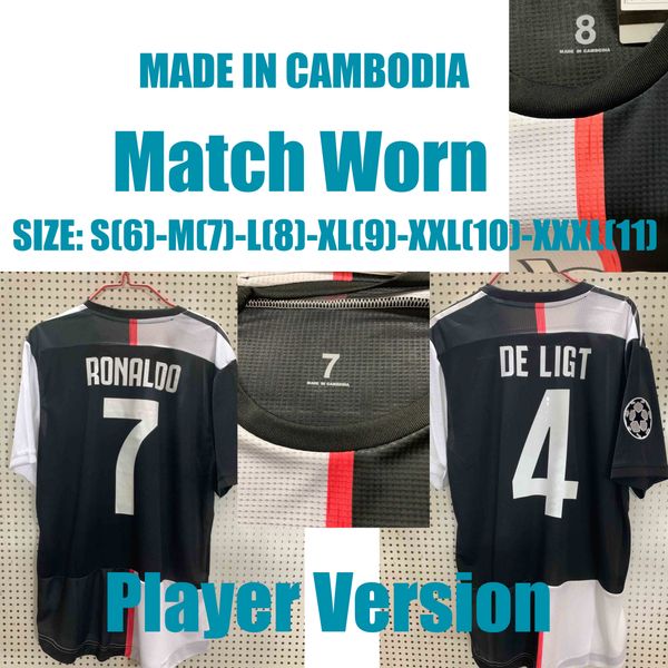 Siez 6 7 8 9 2019 20 match worn player ver ion occer jer ey 19 20 ronaldo dybala chiellini ram ey kean de ligt pjanic player ver ion, Black;yellow
Siez 6 7 8 9 2019 20 match worn player ver ion occer jer ey 19 20 ronaldo dybala chiellini ram ey kean de ligt pjanic player ver ion, Black;yellow