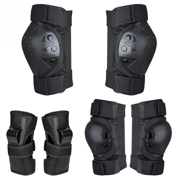 6pcs/set skating protective gear set elbow pads bicycle skateboard ice skate roller knee protector for kids gift, Black;gray
6pcs/set skating protective gear set elbow pads bicycle skateboard ice skate roller knee protector for kids gift, Black;gray