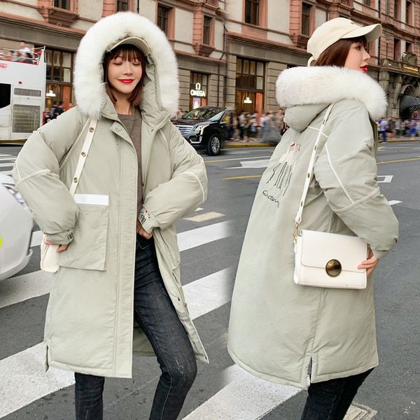 buy winter of 2019 the new winter coat fashion hard to get long wind down cotton washed coat, Black
buy winter of 2019 the new winter coat fashion hard to get long wind down cotton washed coat, Black