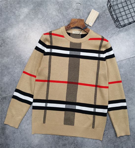 19fw luxurious design bbr plaid wool pullover sweater hoodies men women fashion casual streetwear sweatshirts outdoor shirts, Gray;blue
19fw luxurious design bbr plaid wool pullover sweater hoodies men women fashion casual streetwear sweatshirts outdoor shirts, Gray;blue