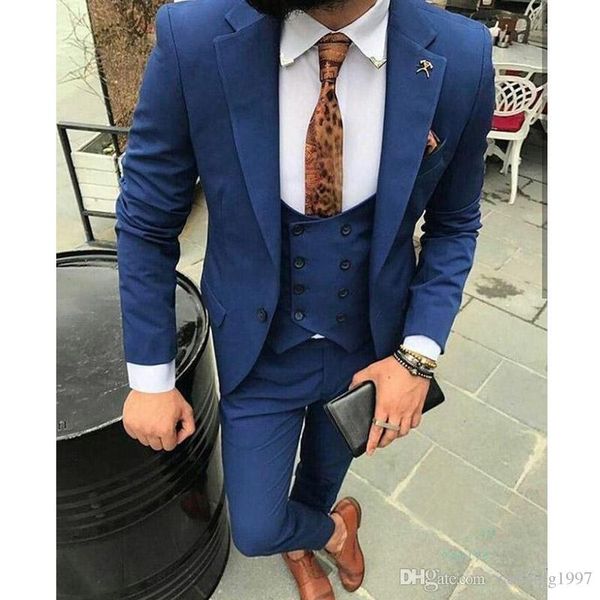 slim fit navy blue wedding men suits 2019 notched lapel three piece double breasted vest jacket pants tailed made blazer, Black;gray
slim fit navy blue wedding men suits 2019 notched lapel three piece double breasted vest jacket pants tailed made blazer, Black;gray