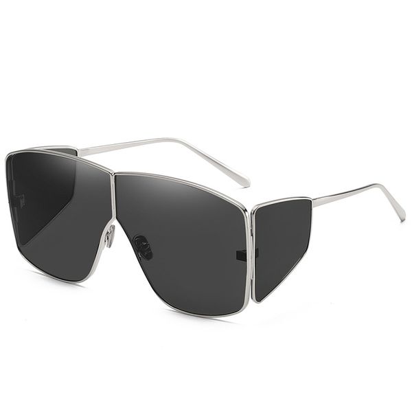 2019 new trend designer sunglasses fashion men and women sunglasses personality big frame anti-uv metal sunglasses, White;black
2019 new trend designer sunglasses fashion men and women sunglasses personality big frame anti-uv metal sunglasses, White;black