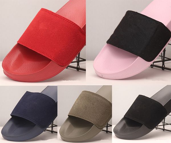 leadcat suede slippers designer 2019 red pink blue sandals luxury slide summer fashion flat slippery sandals slipper flip flop, Black
leadcat suede slippers designer 2019 red pink blue sandals luxury slide summer fashion flat slippery sandals slipper flip flop, Black