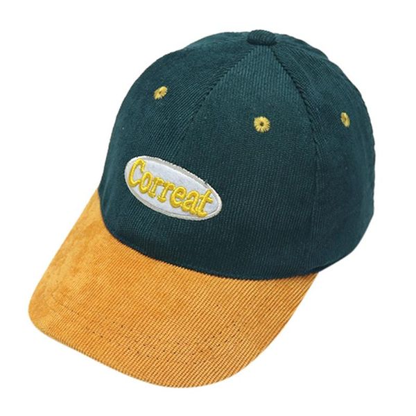kancoold autumn children's windproof sun hat boys and girls corduroy letter embroidery color matching baseball cap sun hat cap, Yellow
kancoold autumn children's windproof sun hat boys and girls corduroy letter embroidery color matching baseball cap sun hat cap, Yellow