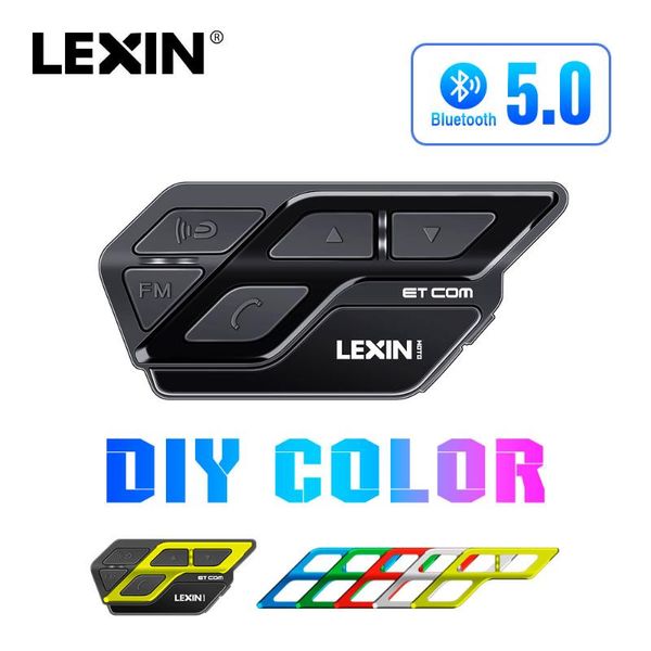 new arrival 1pc lexin com motorcycle bluetooth v5.0 intercom with 6 diy color, waterproof helmet headsets 1200m for 2 riders
new arrival 1pc lexin com motorcycle bluetooth v5.0 intercom with 6 diy color, waterproof helmet headsets 1200m for 2 riders
