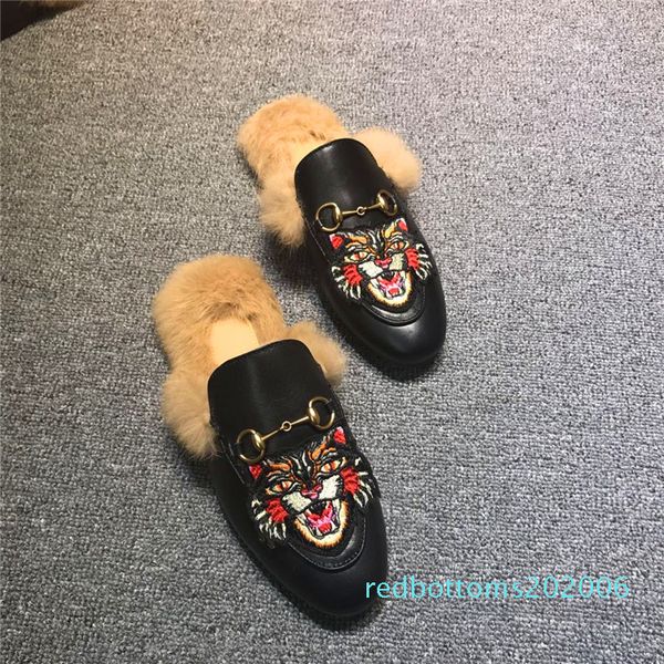 women fur slippers mules flats suede mule shoes designer fashion genuine leather loafers shoes with metal chain r06, Black
women fur slippers mules flats suede mule shoes designer fashion genuine leather loafers shoes with metal chain r06, Black