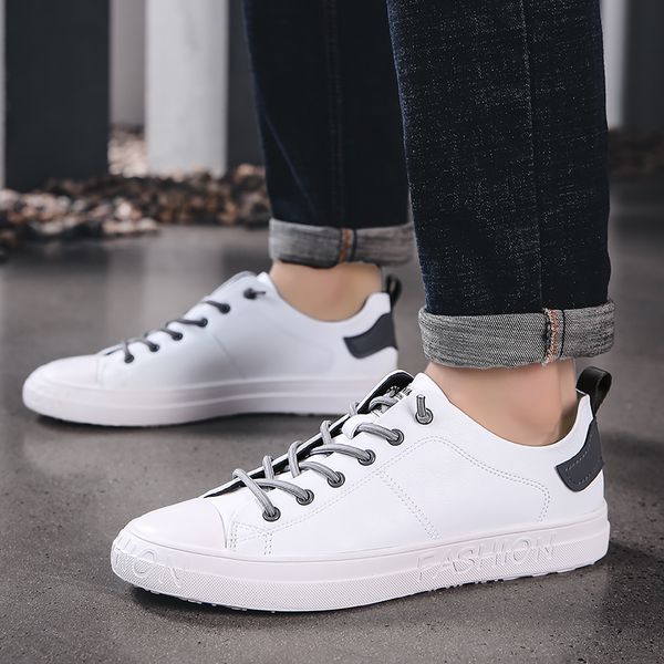 leather shoes men good quality young boy casual shoe comfortable casual shoes men anti slip, Black
leather shoes men good quality young boy casual shoe comfortable casual shoes men anti slip, Black