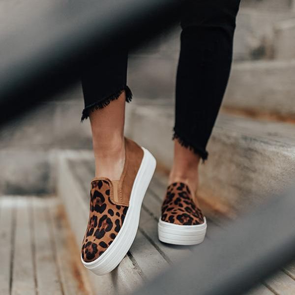 women casual women's autumn shoes woman fashion female slip-on flat shoes flats leopard print serpentine leisure walking, Black
women casual women's autumn shoes woman fashion female slip-on flat shoes flats leopard print serpentine leisure walking, Black