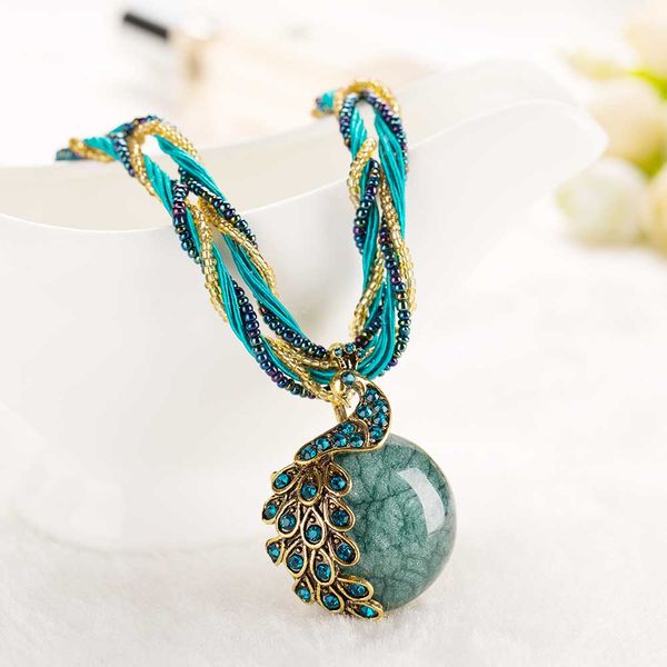famshin 2017 new peacock decoration rough necklace short clavicle female chain gem stone pendant necklace style summer jewelry, Golden;silver
famshin 2017 new peacock decoration rough necklace short clavicle female chain gem stone pendant necklace style summer jewelry, Golden;silver