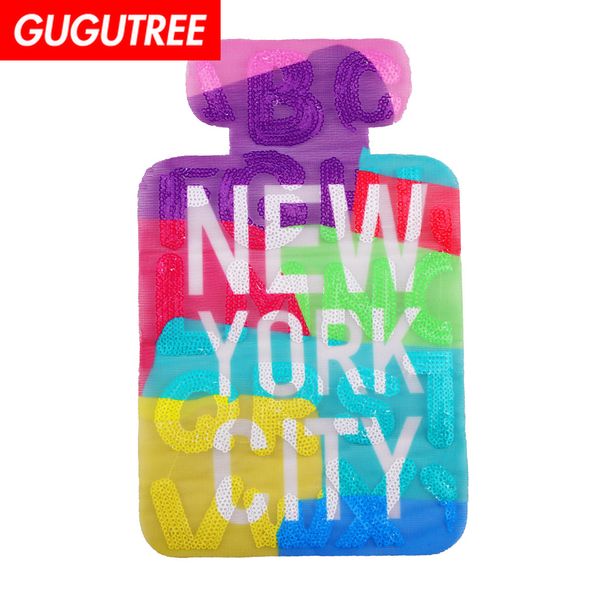gugutree sequins embroidery big bottle patch cartoon patches badges applique patches for clothing jw-6, Black
gugutree sequins embroidery big bottle patch cartoon patches badges applique patches for clothing jw-6, Black