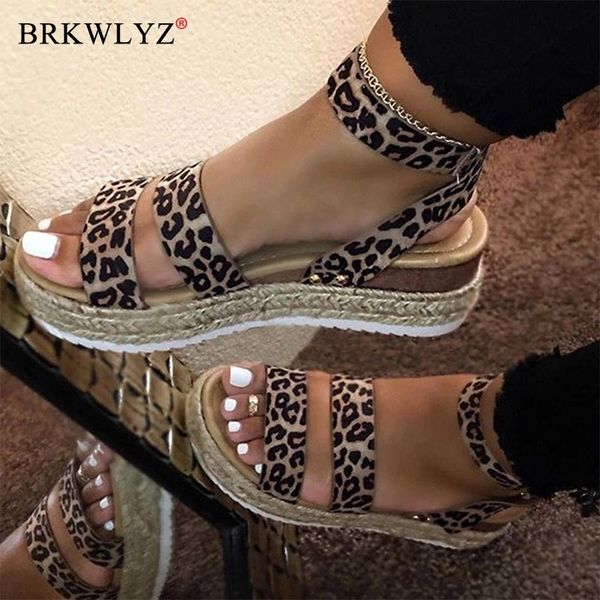 women sandals leopard retro flat platform ladies summer wedges shoes woman casual buckle strap women's plus size female, Black
women sandals leopard retro flat platform ladies summer wedges shoes woman casual buckle strap women's plus size female, Black