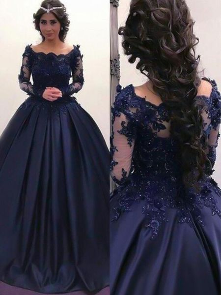 off shoulder long sleeve sweet 16 dresses ball gown 3d floral applique beaded sequins draped satin quinceanera dress prom graduation gowns, Blue;red
off shoulder long sleeve sweet 16 dresses ball gown 3d floral applique beaded sequins draped satin quinceanera dress prom graduation gowns, Blue;red