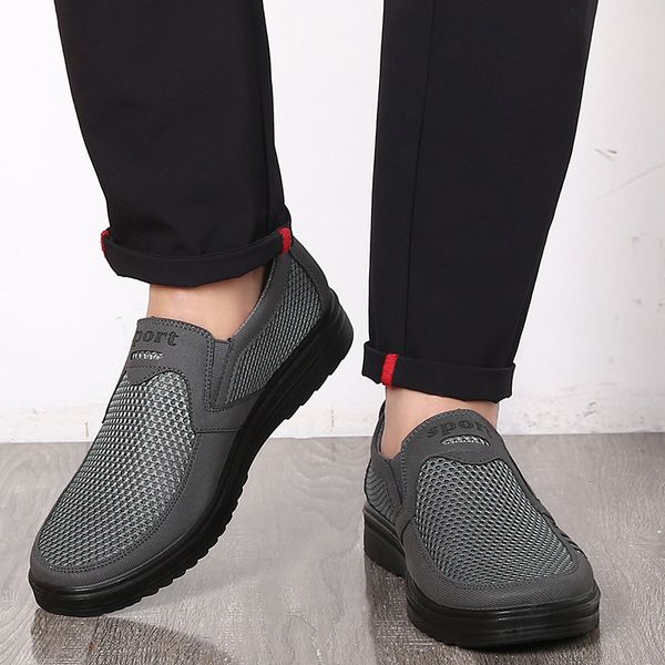 fashion summer shoes men casual air mesh shoes large sizes 38-48 lightweight breathable slip-on flats chaussure homme, Black
fashion summer shoes men casual air mesh shoes large sizes 38-48 lightweight breathable slip-on flats chaussure homme, Black