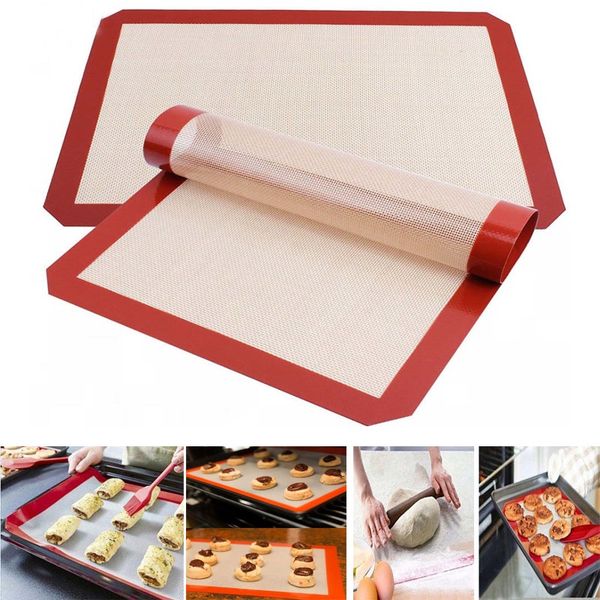 silicone baking mats sheet non-stick bbq baking grill cookie mats reusable bake pad sheet kitchen bakeware pastry tools 42*29.5cm an2324
silicone baking mats sheet non-stick bbq baking grill cookie mats reusable bake pad sheet kitchen bakeware pastry tools 42*29.5cm an2324