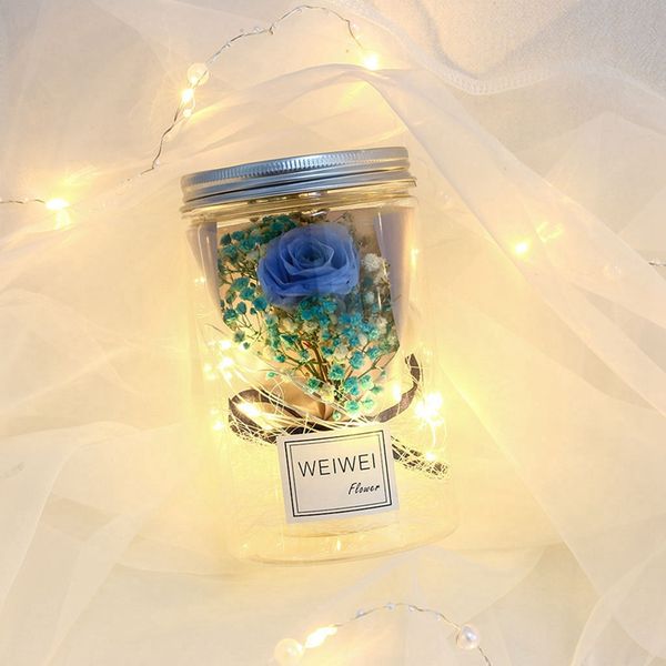 led rose flower jar light eternal flower with light string romantic valentine day gift portable christmas gift
led rose flower jar light eternal flower with light string romantic valentine day gift portable christmas gift
