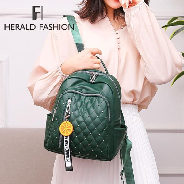 2020 new fashion woman backpack youth pu leather backpacks for teenage girls female school waterproof shoulder bag
2020 new fashion woman backpack youth pu leather backpacks for teenage girls female school waterproof shoulder bag
