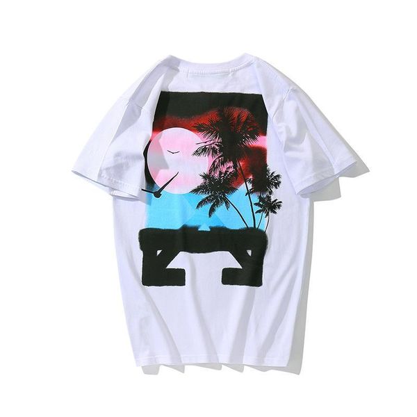 off ow 19ss arrow greece limited sunset loose round neck short sleeve t-shirt men and women, Black;brown
off ow 19ss arrow greece limited sunset loose round neck short sleeve t-shirt men and women, Black;brown