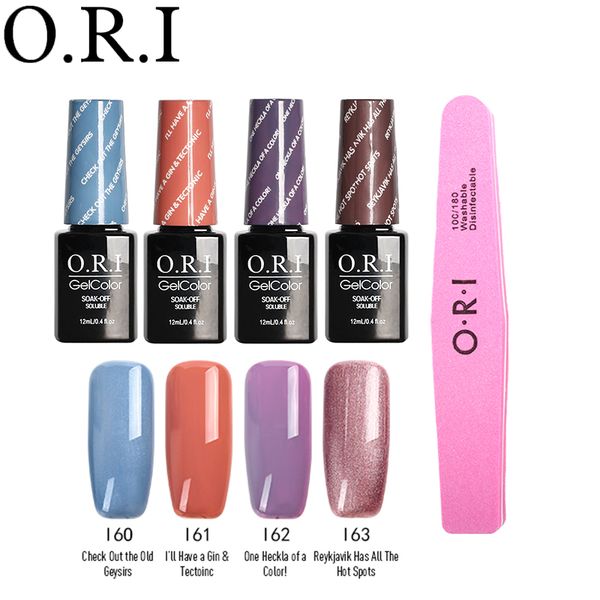 o.r.i 4pcs gel polish semi permanent manicure nail file soak off uv led nail gel 12ml lacquer hybrid nails art gelpolish, Red;pink
o.r.i 4pcs gel polish semi permanent manicure nail file soak off uv led nail gel 12ml lacquer hybrid nails art gelpolish, Red;pink