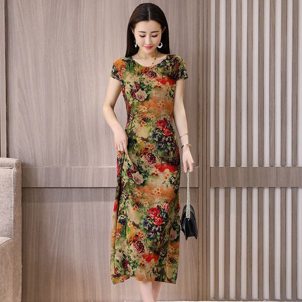 womens clothes summer dress fashion new o neck mid calf ladies sleeved round neck long printed slim good quality designer clothes, Black;gray
womens clothes summer dress fashion new o neck mid calf ladies sleeved round neck long printed slim good quality designer clothes, Black;gray