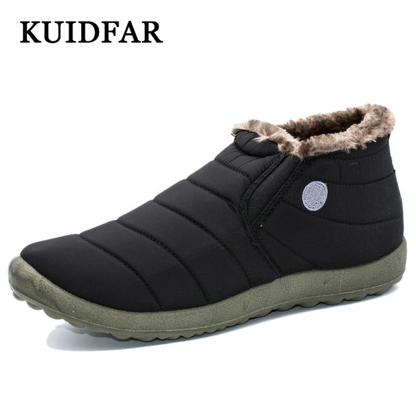 kuidfar men winter shoes solid color snow boots plush inside antiskid bottom keep warm waterproof ski winter boots men shoes 48, Black
kuidfar men winter shoes solid color snow boots plush inside antiskid bottom keep warm waterproof ski winter boots men shoes 48, Black