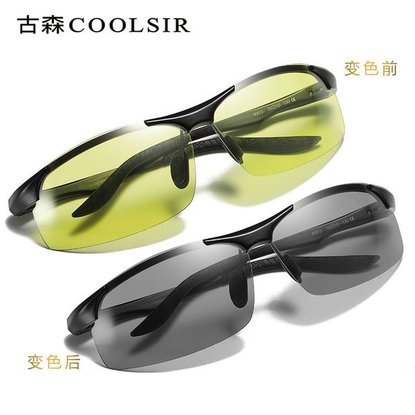 man fund defence blue light discoloration polarized light sun glasses aluminum magnesium 8003 half frame night vision change ash
man fund defence blue light discoloration polarized light sun glasses aluminum magnesium 8003 half frame night vision change ash