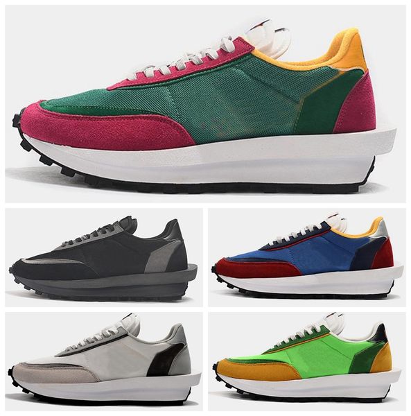 2019 sacai ldv x waffle daybreak trainers mens casual shoes green gusto pine green wolf grey for women men outdoor sports sneakers 36-45
2019 sacai ldv x waffle daybreak trainers mens casual shoes green gusto pine green wolf grey for women men outdoor sports sneakers 36-45