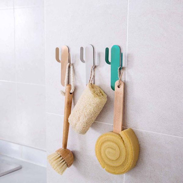 1pc cactus stainless steel glue hooks bathroom punch wall adhesive hanger racks home decorative hangers
1pc cactus stainless steel glue hooks bathroom punch wall adhesive hanger racks home decorative hangers