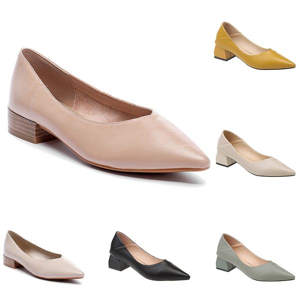 2020 fashion women s casual leather shoes pure color mid-heeled shoes with pointed shallow mouth outdoor jogging walking shoes main9
2020 fashion women s casual leather shoes pure color mid-heeled shoes with pointed shallow mouth outdoor jogging walking shoes main9
