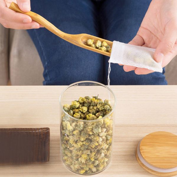 100pcs/lot teabags 5.5 x 7cm empty scented tea bags with string heal seal filter paper for herb loose tea bolsas
100pcs/lot teabags 5.5 x 7cm empty scented tea bags with string heal seal filter paper for herb loose tea bolsas