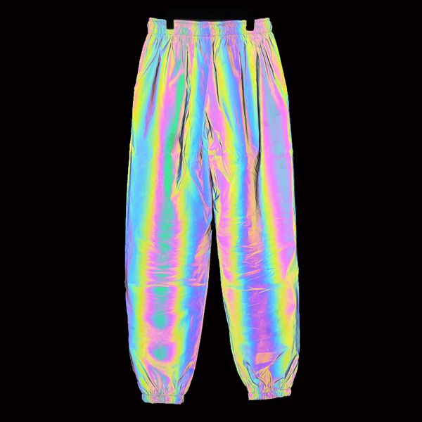 2019 new joggers pants men colorful reflective pants hip hop mens pants streetwear rainbow colored jogger lover sweatpants pantalon homme, Black
2019 new joggers pants men colorful reflective pants hip hop mens pants streetwear rainbow colored jogger lover sweatpants pantalon homme, Black