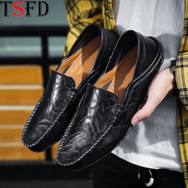 fashion man shoes leather men sneakers summer breathable loafers for men driving shoes 2020 large sizes black slip-on y10
fashion man shoes leather men sneakers summer breathable loafers for men driving shoes 2020 large sizes black slip-on y10