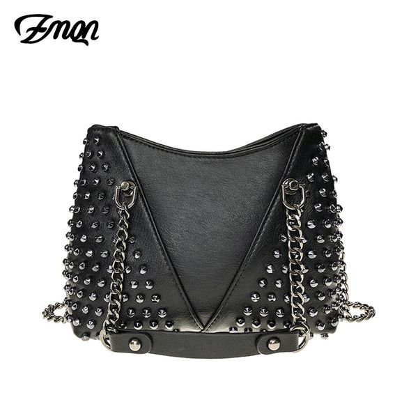 zmqn fashion handbags ladies black women bags for women rivet small bag shoulder chain bag kabelky bolsas 2020 a856
zmqn fashion handbags ladies black women bags for women rivet small bag shoulder chain bag kabelky bolsas 2020 a856