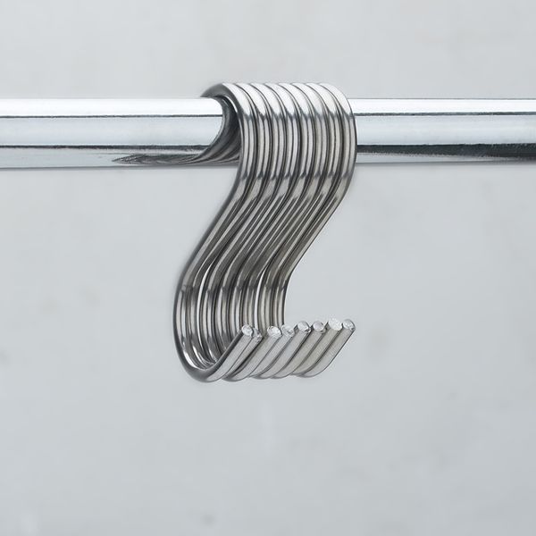 kitchen organizer 10pcs s shaped hanging hooks stainless steel for kitchen bathroom bedroom hooks for hanging ganchos
kitchen organizer 10pcs s shaped hanging hooks stainless steel for kitchen bathroom bedroom hooks for hanging ganchos