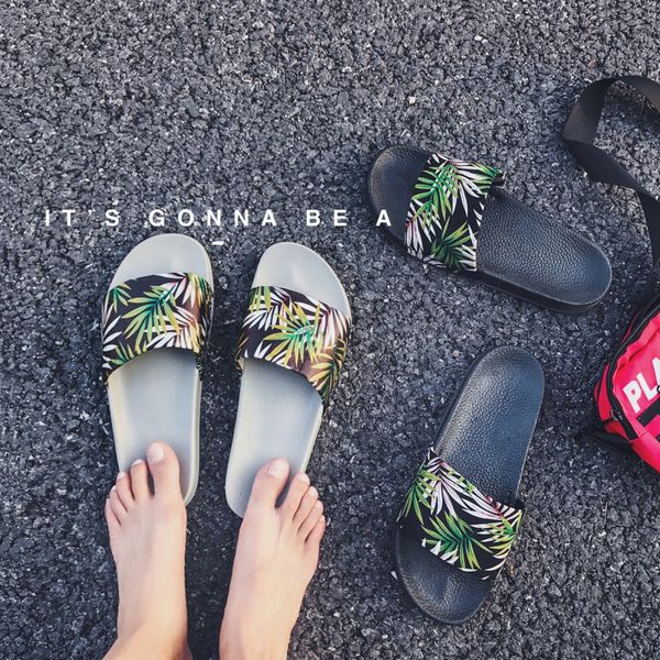 2020 summer leisure slippers ins trend printing korean men and women wild comfortable sandals and slippers beach slippers, Black
2020 summer leisure slippers ins trend printing korean men and women wild comfortable sandals and slippers beach slippers, Black