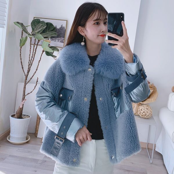 real fur coat winter coat women clothes 2020 korean fashion sheep shearing 100% wool jacket duck down jackets 919150 yy1703, Black
real fur coat winter coat women clothes 2020 korean fashion sheep shearing 100% wool jacket duck down jackets 919150 yy1703, Black
