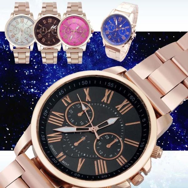 fashion casual men's women's 3 dials stainless steel quartz wrist watch 2016, Slivery;brown
fashion casual men's women's 3 dials stainless steel quartz wrist watch 2016, Slivery;brown