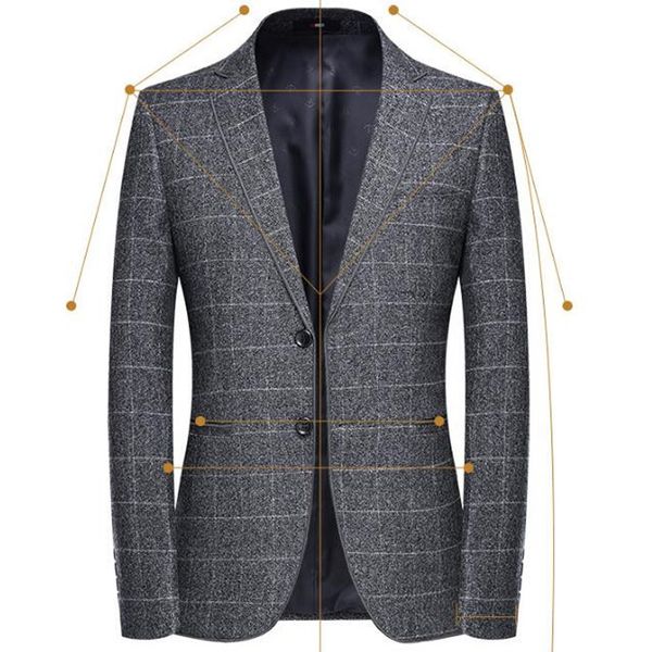 men's blazer jacket youth blazer grid style suit jacket slim fit blazers coat business casual overcoat, White;black
men's blazer jacket youth blazer grid style suit jacket slim fit blazers coat business casual overcoat, White;black