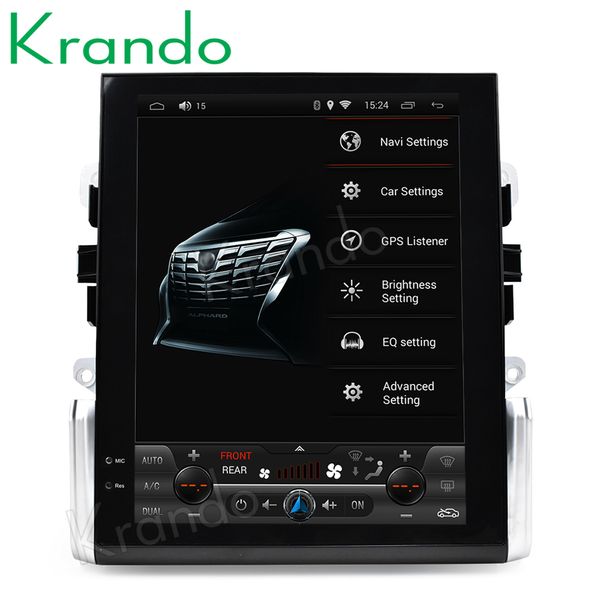 

krando android 6.0 10.4" tesla vertical screen car audio player gps for porsche macan 2013-2016 navigation multimedia system car dvd