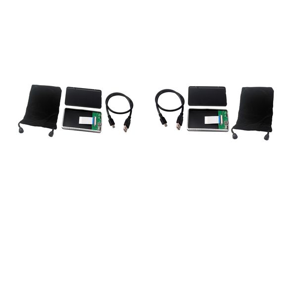 2pcs hard drive aluminium enclosure usb 2.0 to ce zif 40pin hard disk external case housing for 1.8 inches hdd, with usb cable
2pcs hard drive aluminium enclosure usb 2.0 to ce zif 40pin hard disk external case housing for 1.8 inches hdd, with usb cable