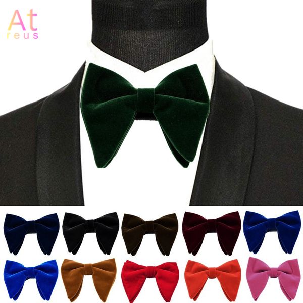 winter velvet big bowties for women mens groom wedding bow tie skinny solid color horn bow ties bowknot formal wear accessories, Black;blue
winter velvet big bowties for women mens groom wedding bow tie skinny solid color horn bow ties bowknot formal wear accessories, Black;blue