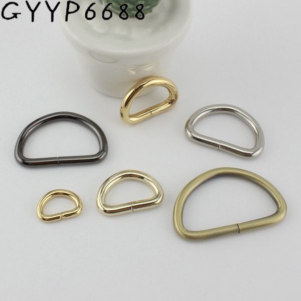 50pcs 5colors 13mm 19mm 26mm 32mm 38mm opened d ring belt buckle,zinc alloy hardware metal 4.0mm line for bags round edge d ring, Black
50pcs 5colors 13mm 19mm 26mm 32mm 38mm opened d ring belt buckle,zinc alloy hardware metal 4.0mm line for bags round edge d ring, Black