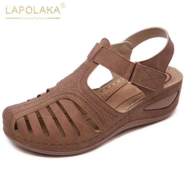 lapolaka new fashion 2020 dropship casual summer sandals woman shoes hook&loop comfortable shoes women sandals female, Black
lapolaka new fashion 2020 dropship casual summer sandals woman shoes hook&loop comfortable shoes women sandals female, Black