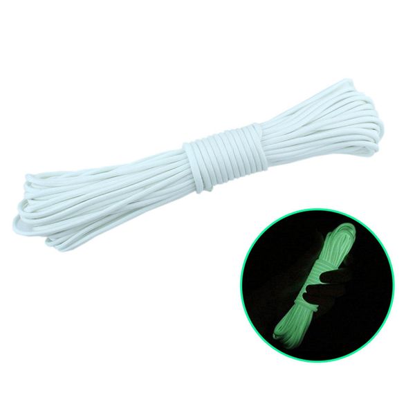 20 meters survival luminous rope camp glow paracord 9-core nylon rope parachute cords lanyard ropes camping equipment
20 meters survival luminous rope camp glow paracord 9-core nylon rope parachute cords lanyard ropes camping equipment