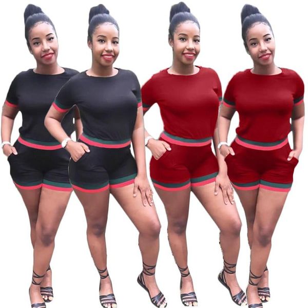 women 2pcs shorts suits summer leisure plus size clothing sport suits pencil pants fashion designer tracksuits, Gray
women 2pcs shorts suits summer leisure plus size clothing sport suits pencil pants fashion designer tracksuits, Gray