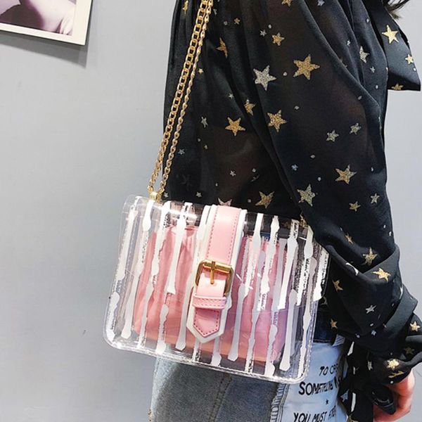 women casual wild messenger striped crossbody bag chains candy color jelly shoulder bag 2pcs handbag mujer bolsas femininas #s
women casual wild messenger striped crossbody bag chains candy color jelly shoulder bag 2pcs handbag mujer bolsas femininas #s