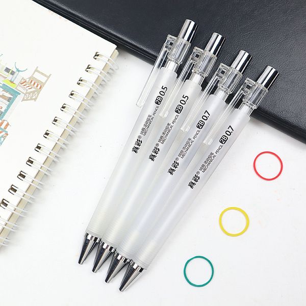 4pcs/lot cute mechanical pencil 2b 0.5-0.7mm plastic frosted translucent automatic pencil drafting for kid school supplies, Blue;orange
4pcs/lot cute mechanical pencil 2b 0.5-0.7mm plastic frosted translucent automatic pencil drafting for kid school supplies, Blue;orange